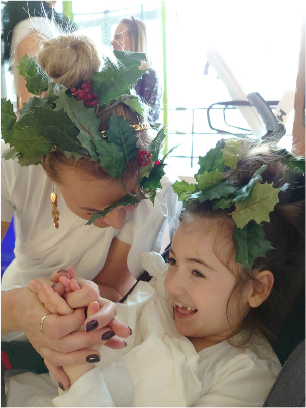 Dziecko uczestniczące w badaniach KIF1A